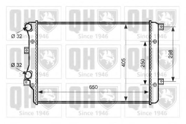 QUINTON HAZELL Radiatore motore QER2359 QER2359 Radiatore QUINTON HAZELL SEAT LEON costo