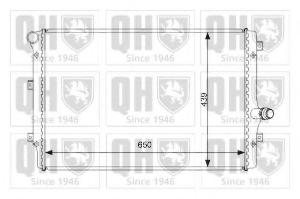 QUINTON HAZELL Radiatore motore QER2543 Costo Radiatore QUINTON HAZELL MINI QER2543