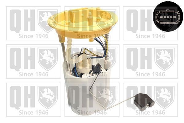 QUINTON HAZELL Drivstoffpumpe QFP608 Brennstoffpumpe VW QUINTON HAZELL QFP608