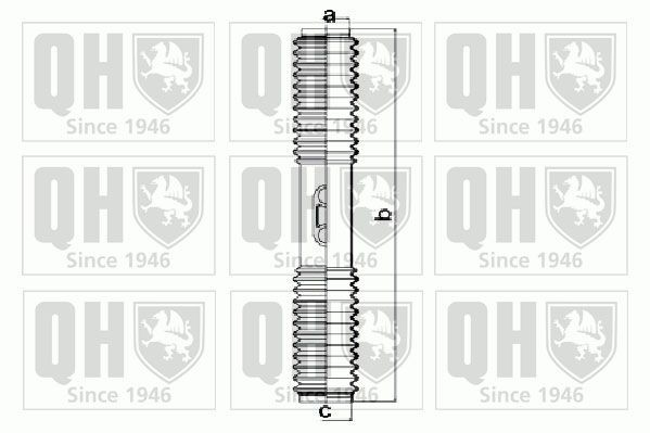 QUINTON HAZELL Kit soffietto, Sterzo QG1318 QG1318 Cuffia sterzo OPEL QUINTON HAZELL costo