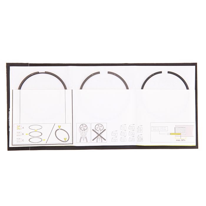 GOETZE ENGINE Zuigerveerset 08-109407-10 Zuigerringen GOETZE ENGINE LEON 08-109407-10 goedkoop