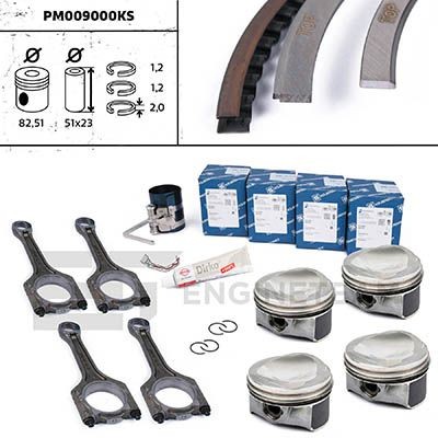 ET ENGINETEAM Πιστόνι PM009000KS Πιστονι ET ENGINETEAM Audi A5 PM009000KS