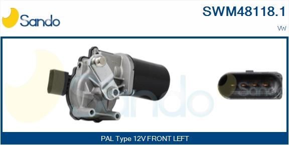 SANDO Vindusviskermotor SWM48118.1 SWM48118.1 SANDO Viskermotor Volkswagen billige
