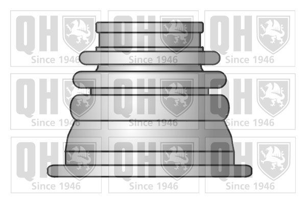 QUINTON HAZELL Mansjettsett, drivaksel QJB652 Drivknutsdamask QUINTON HAZELL 5 QJB652 billige
