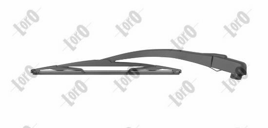Wischarm-Satz ABAKUS 103-00-117-C ABAKUS 103-00-117-C: Heckscheibenwischerarm Dacia LOGAN 2006