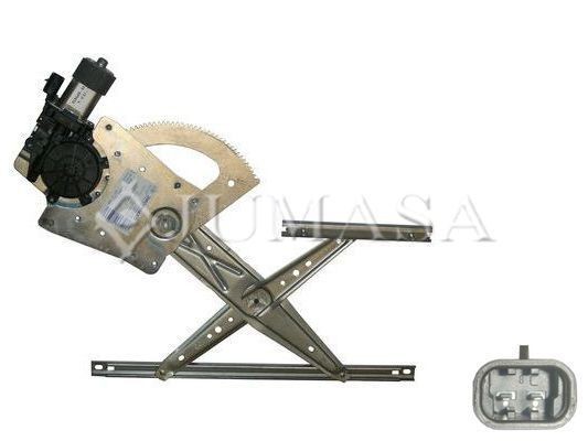 Raammechanisme JUMASA ZR DN59 R JUMASA ZR DN59 R Elektrische ramen NISSAN MICRA 1999