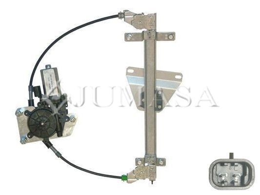 JUMASA Γρύλος παραθύρου ZR DN76 R JUMASA ZR DN76 R Γρύλος παραθύρου Nissan Primera P11 Hatchback φθηνά