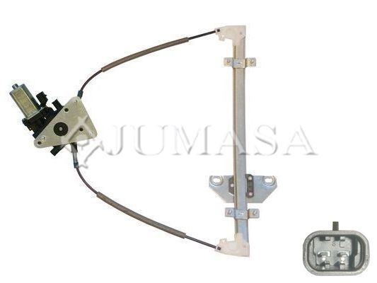 JUMASA Mechanizmus zdvíhania okna ZR DW14 R JUMASA ZRDW14R Mechanizmus zdvíhania okná BMW Rad 6 originálne