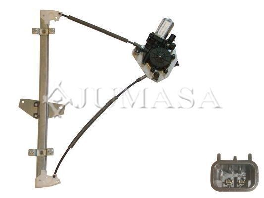 Stikla pacelšanas mehānisms JUMASA ZR HY34 L JUMASA ZR HY34 L: Stikla pacēlāji Hyundai i10 2010