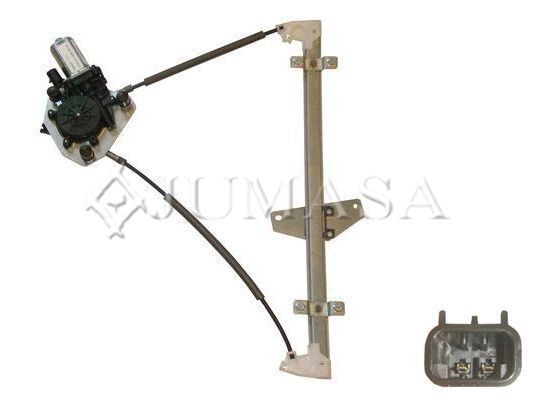 Lasinnostin JUMASA ZR HY34 R JUMASA ZR HY34 R HYUNDAI i10 2008 Ikkunahissi