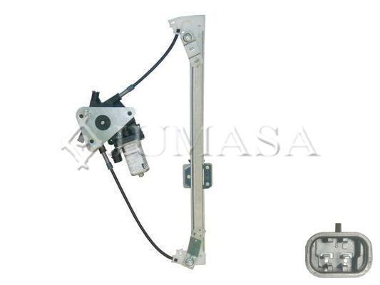 JUMASA Mechanizmus zdvíhania okna ZR ME55 R JUMASA ZR ME55 R Mechanizmus zdvíhania okná Mercedes W202 lacné