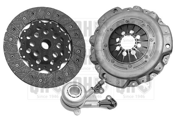 QUINTON HAZELL Kopplingssats QKT2548AF QKT2548AF QUINTON HAZELL Komplett koppling Mercedes-Benz