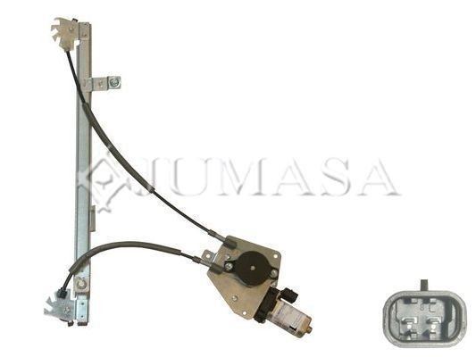 JUMASA Mechanizmus zdvíhania okna ZR PG19 L JUMASA ZRPG19L Mechanizmus zdvíhania okná Peugeot 306 Estate cena