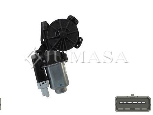 JUMASA Elektrische motor, raamopener ZR PGO65 R C JUMASA ZR PGO65 R C Raammotor Peugeot J5 280L aan een voordelige prijs
