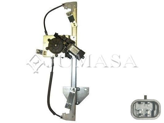 Stikla pacelšanas mehānisms JUMASA ZR RN94 R JUMASA ZR RN94 R: Stikla pacēlāji Renault TWINGO 2017