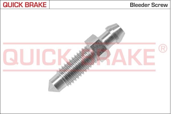 QUICK BRAKE Udluftningsskrue / -ventil 0011 QUICK BRAKE 0011 Udluftningsskrue / -ventil