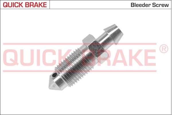 QUICK BRAKE Udluftningsskrue / -ventil 0017 QUICK BRAKE 0017 Udluftningsskrue / -ventil