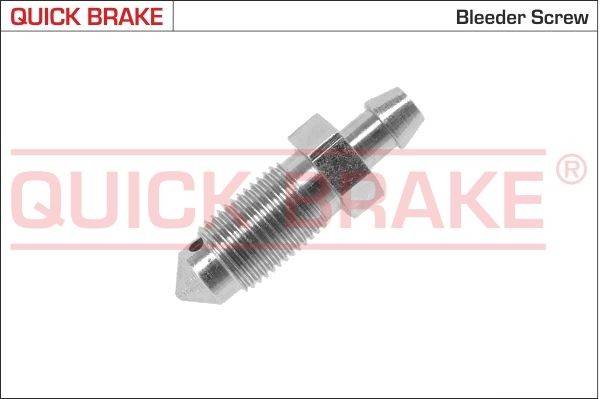 QUICK BRAKE Odvzdużňovacia skrutka / ventil 0019 QUICK BRAKE 0019 Odvzdużňovacia skrutka / ventil