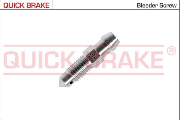 QUICK BRAKE Ventilationsskruv / -ventil 0069 QUICK BRAKE 0069 Ventilationsskruv / -ventil