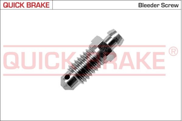 QUICK BRAKE Βίδα / βαλβίδα εξαέρωσης 0100 QUICK BRAKE 0100 Βίδα / βαλβίδα εξαέρωσης