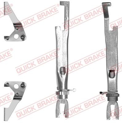 QUICK BRAKE Trommelbremse-Nachsteller 102 53 011 102 53 011 Nachsteller, Trommelbremse MERCEDES-BENZ VITO QUICK BRAKE kaufen