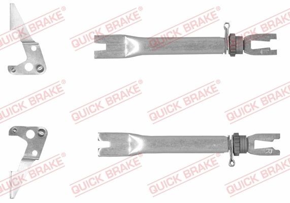 QUICK BRAKE Jälkiasennussarja, rumpujarru 102 53 027 QUICK BRAKE 102 53 027 Jälkiasennussarja, rumpujarru FORD Tourneo Courier MPV 1.0 EcoBoost 100 hv 2014