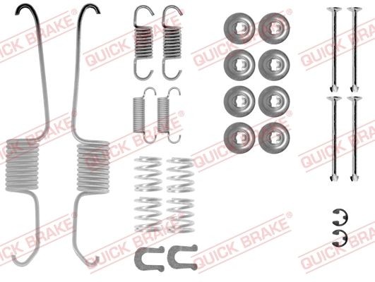 QUICK BRAKE Piederumu komplekts, Bremžu loki 105-0003 QUICK BRAKE 105-0003 Piederumu komplekts bremžu loki Toyota Prius 3 orģinālās cena