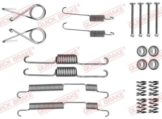 QUICK BRAKE Kit d'accessoires, mâchoire de frein 105-0022 105-0022 Kit d'accessoires mâchoires de frein QUICK BRAKE KIA SPORTAGE