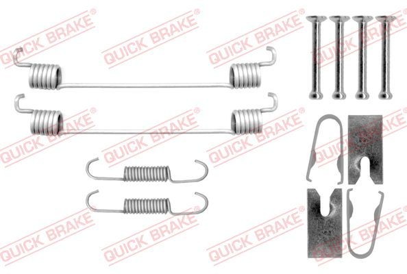 QUICK BRAKE Accessory Kit, brake shoes 105-0040 105-0040 QUICK BRAKE brake shoe fitting kit for FORD ECOSPORT