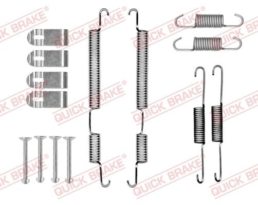 QUICK BRAKE Tarvikesarja, jarrukengät 105-0045 QUICK BRAKE 105-0045 Kia Picanto JA tarvikesarja jarrukengät hinta