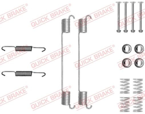 QUICK BRAKE Tilbehørsett, bremsesko 105-0048 QUICK BRAKE 105-0048 originale Tilbehørsett bremsesko HYUNDAI i30 pris