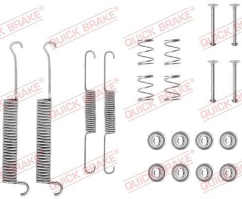 QUICK BRAKE Sada príslużenstva brzdovej čeľuste 105-0504 Sada príslużenstva brzdovej čeľuste QUICK BRAKE P1800 105-0504 lacné