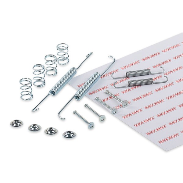 QUICK BRAKE Accessory Kit, brake shoes 105-0507 QUICK BRAKE 105-0507 genuine OPEL Commodore C Saloon brake shoe fitting kit price