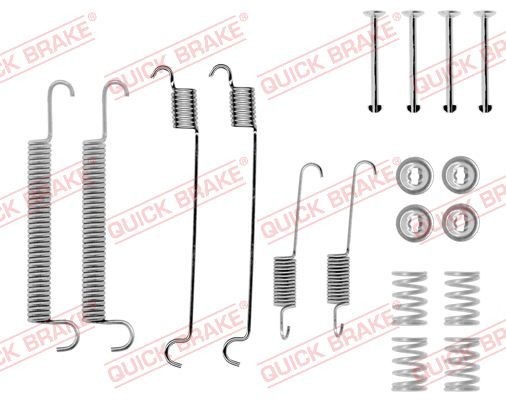QUICK BRAKE Kit de acessórios, maxilas do travão 105-0547 preço Kit de acessórios maxilas do travão VOLVO 105-0547 QUICK BRAKE