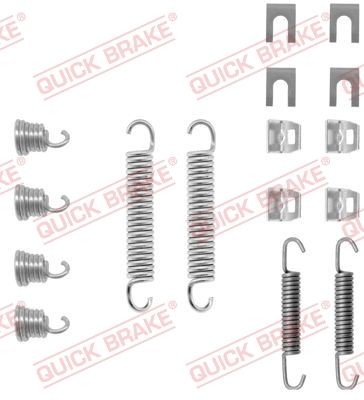 QUICK BRAKE Tilbehørsett, bremsesko 105-0550 QUICK BRAKE 105-0550 originale Tilbehørsett bremsesko 204 Sedan hva koster