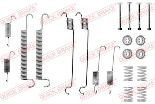 QUICK BRAKE Tilbehørsett, bremsesko 105-0560 QUICK BRAKE 105-0560 Tilbehørsett bremsesko 204 Sedan originale pris