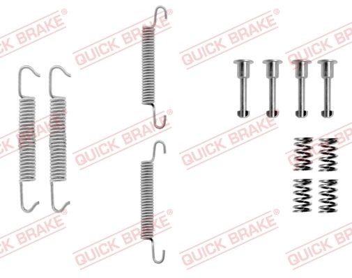 QUICK BRAKE Piederumu komplekts, Stāvbremzes mehānisma bremžu loks 105-0621 QUICK BRAKE 105-0621 orģinālās Piederumu komplekts bremžu loki BMW E87 cena