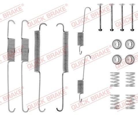 QUICK BRAKE Kit d'accessoires, mâchoire de frein 105-0640 Hyundai SONATA Kit d'accessoires mâchoires de frein QUICK BRAKE 105-0640