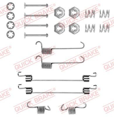 QUICK BRAKE Kit d'accessoires, mâchoire de frein 105-0650 QUICK BRAKE 105-0650 Kit d'accessoires mâchoires de frein Citroen AX ZA d'origine prix