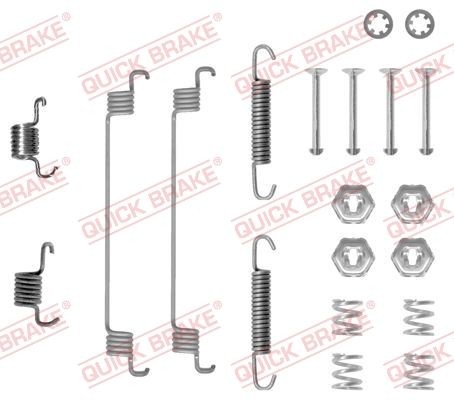QUICK BRAKE Kit d'accessoires, mâchoire de frein 105-0651 QUICK BRAKE 105-0651 Kit d'accessoires frein de stationnement Renault 21 L482 prix