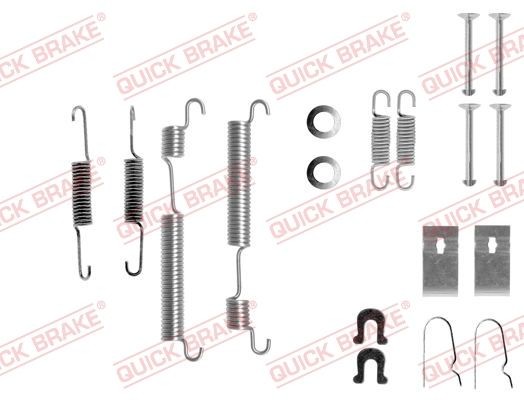 QUICK BRAKE Kit d'accessoires, mâchoire de frein 105-0653 QUICK BRAKE 105-0653 Kit d'accessoires, mâchoire de frein