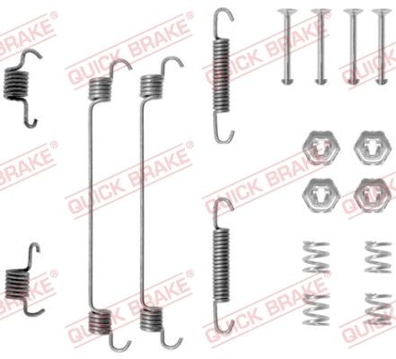 QUICK BRAKE Kit de acessórios, maxilas do travão 105-0657 105-0657 Kit de acessórios maxilas do travão ALFA ROMEO 146 QUICK BRAKE