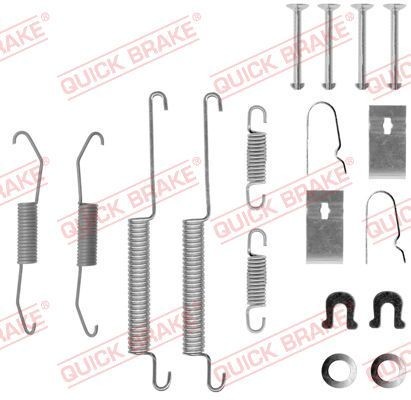 QUICK BRAKE Kit de acessórios, maxilas do travão 105-0679 QUICK BRAKE 105-0679 Kit de acessórios maxilas do travão Nissan CHERRY originais