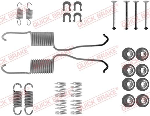 QUICK BRAKE Sada príslużenstva brzdovej čeľuste 105-0684 105-0684 QUICK BRAKE Sada príslużenstva brzdovej čeľuste BMW lacné