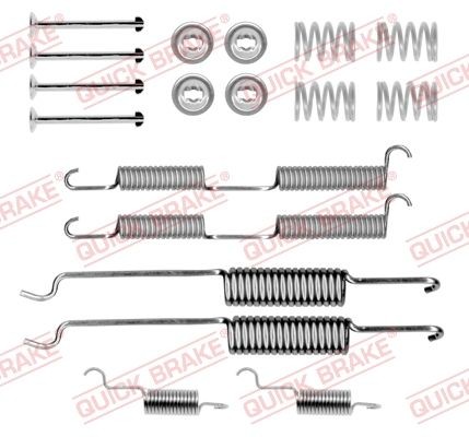QUICK BRAKE Kit d'accessoires, mâchoire de frein 105-0727 Mercedes-Benz 100 Kit d'accessoires mâchoires de frein QUICK BRAKE 105-0727