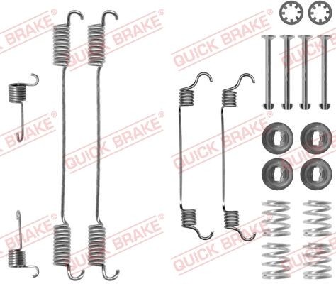 QUICK BRAKE Sada príslużenstva brzdovej čeľuste 105-0740 QUICK BRAKE 105-0740 Sada príslużenstva brzdovej čeľuste Peugeot 308 SW cena