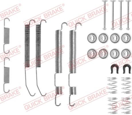 QUICK BRAKE Kit accessori, Ganasce freno 105-0759 105-0759 costo Kit di accessori per ganasce freno MITSUBISHI PAJERO SPORT QUICK BRAKE