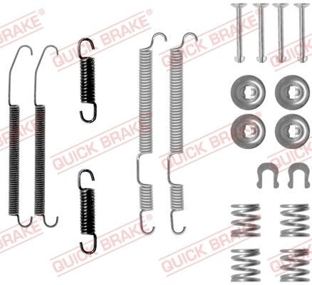 QUICK BRAKE Zubehörsatz, Bremsbacken 105-0760 105-0760 QUICK BRAKE SUBARU Forester I (SF) Zubehörsatz Feststellbremsbacken Kosten