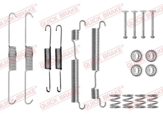 QUICK BRAKE Tarvikesarja, jarrukengät 105-0770 105-0770 QUICK BRAKE Tarvikesarja jarrukengät HYUNDAI SANTA FE