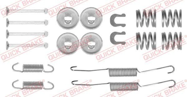 QUICK BRAKE Monteringssats, bromsbackar 105-0778 QUICK BRAKE 105-0778 Monteringssats bromsbackar MAYBACH 57 original